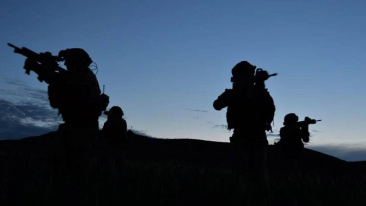 Saldırı hazırlığındaki 8 PKK/YPG'li terörist etkisiz hale getirildi
