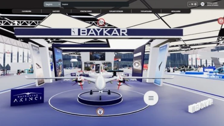 Savunma sanayii fuarı 'Metaverse'e taşındı