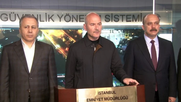 Soylu İstanbul'da 42. Kökünü Kurutma operasyonuna katıldı