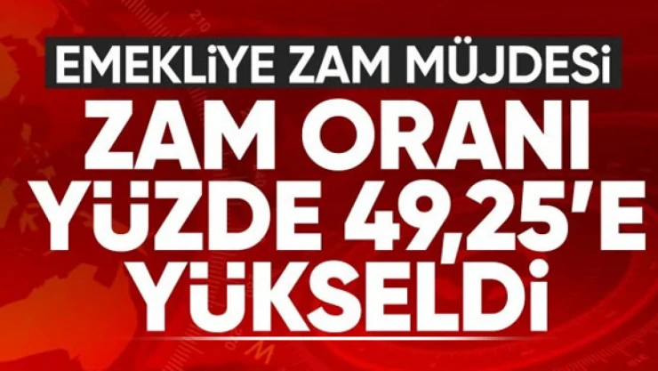 SSK ve Bağ-Kur emeklilerine yüzde 49,25 zam