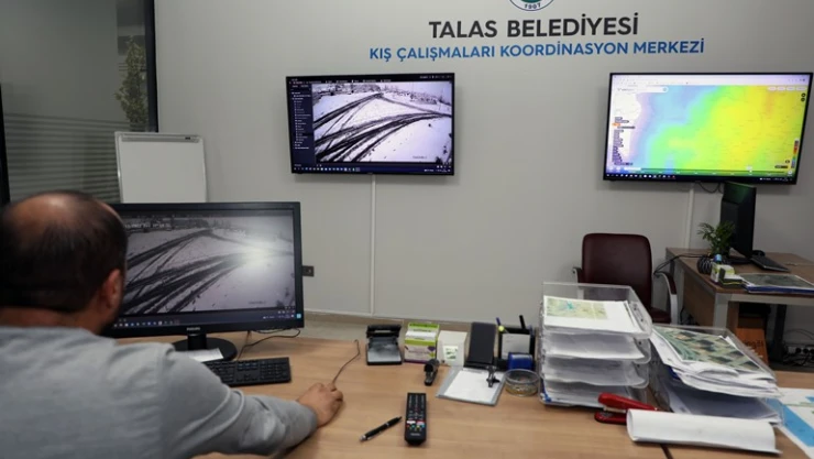 Talas kışa hazır