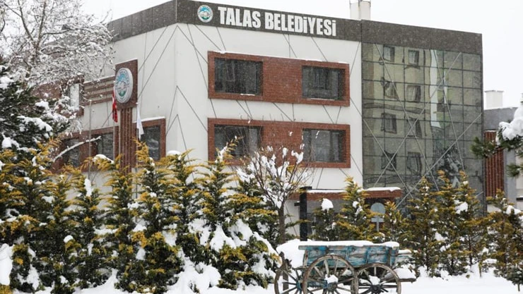 Talas'ta etkinliklere kar engeli