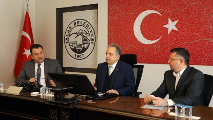 Talas'ta yol bakım koordinasyon toplantısı