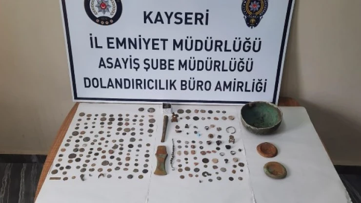 Tarihi eserleri güven timlerinden kaçıramadılar
