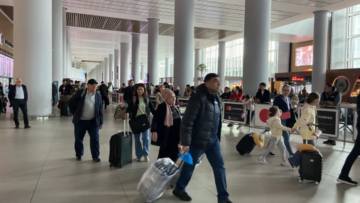 Tatilin sona ermesiyle yoğunluk oluştu