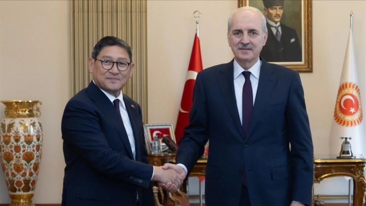 TBMM Başkanı Kurtulmuş, Kamboçya Başbakan Yardımcısı Sophea'yı kabul etti
