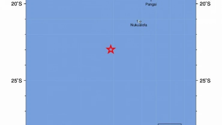 Tonga açıklarında 7.2 büyüklüğünde deprem