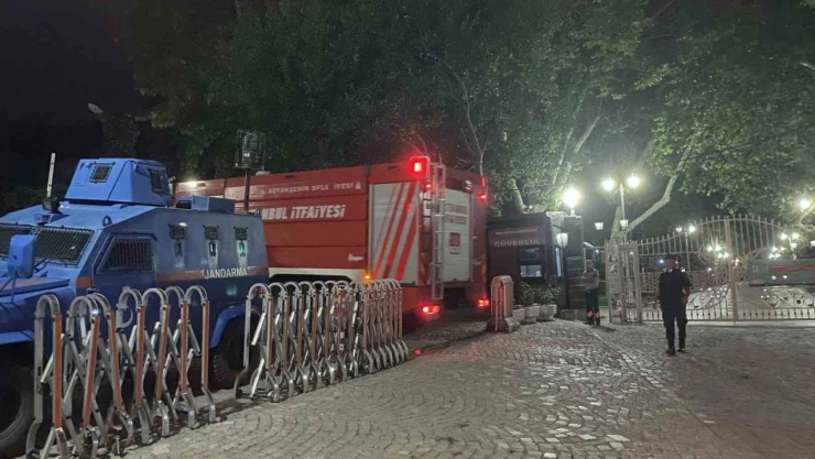 Topkapı Sarayı'ndaki tarihi restoranda yangın