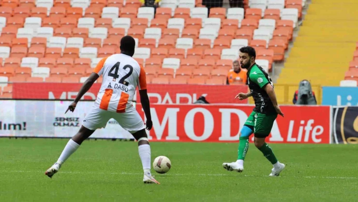Trendyol 1. Lig: Adanaspor: 0 - Sakaryaspor: 0