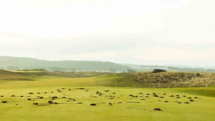 Trump'ın İskoçya'daki golf kulübünde Filistin eylemi: 'Gazze satılık değildir'