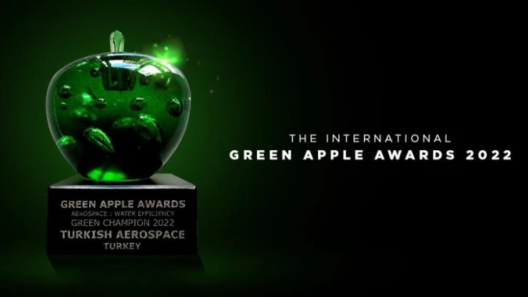 Türk Havacılık ve Uzay Sanayii Green Champion 2022 ödülünü kazandı