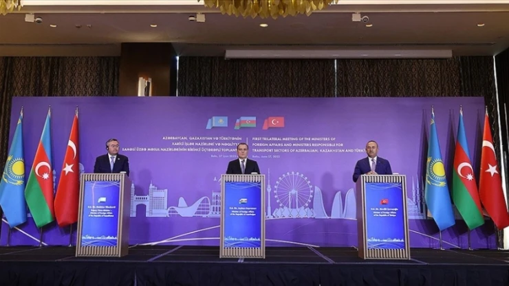 Türkiye-Azerbaycan-Kazakistan Üçlü Dışişleri ve Ulaştırma Bakanları İkinci Toplantısı