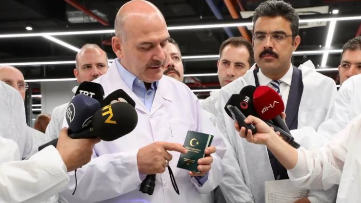 Türkiye kendi yerli ve milli pasaportunu bu akşam itibarıyla basmaya başlıyor