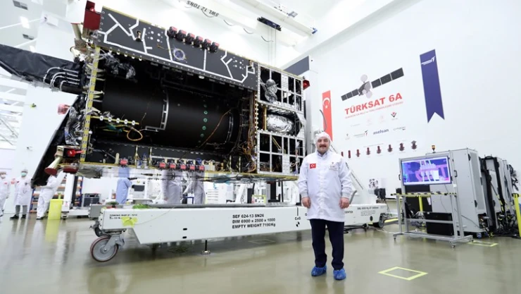 TURKSAT 6A'ya Türk mühendisleri ve teknisyenleri damga vurdu