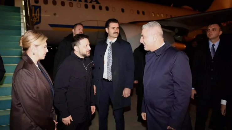 Ukrayna Devlet Başkanı Zelenskiy Ankara'da