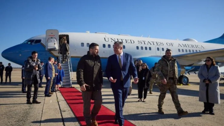 Ukrayna Devlet Başkanı Zelenskiy ABD'de
