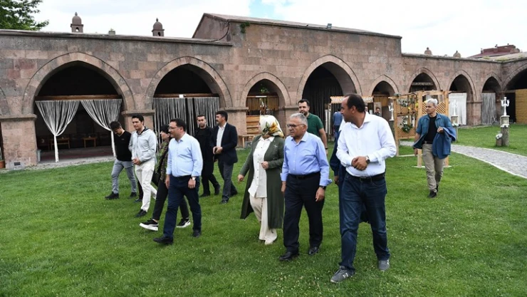Vali Çiçek ve Başkan Büyükkılıç'tan İncesu çıkarması