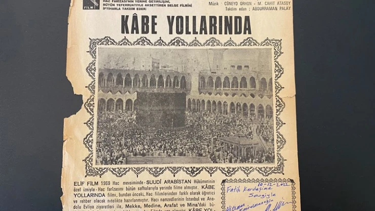 Yücel Çalmaklı'nın kayıp filmi 'Kâbe Yollarında' gün yüzüne çıktı