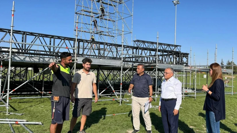 Büyükkılıç, Türkiye Kültür Yolu Festivali Öncesi Hazırlıkları Yerinde İnceledi