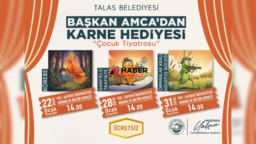 Çocuklara karne hediyesi tiyatro şöleni