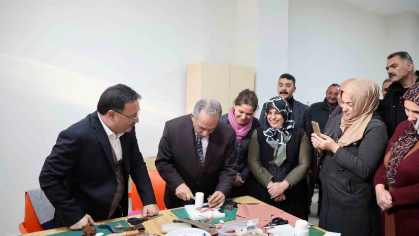 Destek Talas'tan üretim kadın girişimcilerden
