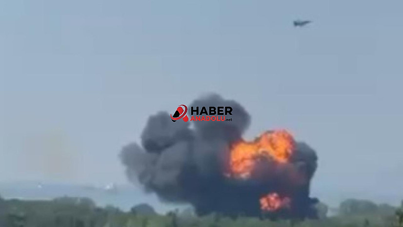 F-16 eğitim sırasında düştü: Pilot kurtuldu