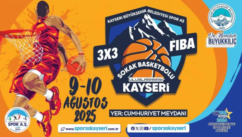 Kayseri Uluslararası Basketbol Turnuvası'na ev sahipliği yapacak