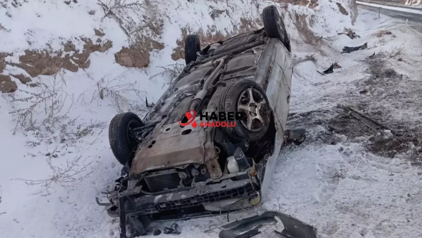 Nevşehir'de iki otomobilin çarpıştığı kazada 2 kişi yaralandı