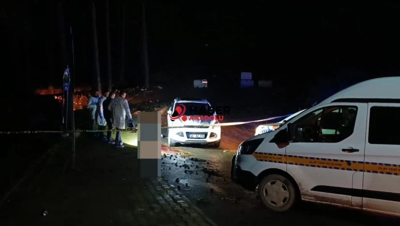 Ormanlık alanda şüpheli ölüm