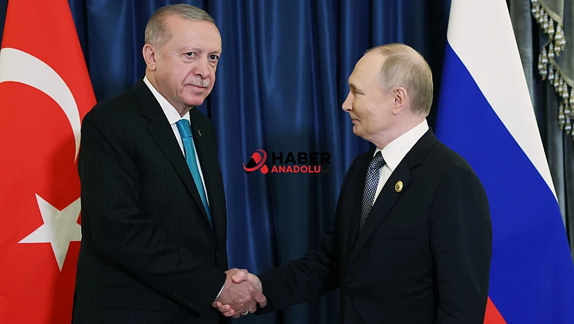 Putin'den Cumhurbaşkanı Erdoğan'a teşekkür