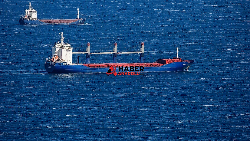 Silivri açıklarında iki gemi çarpıştı