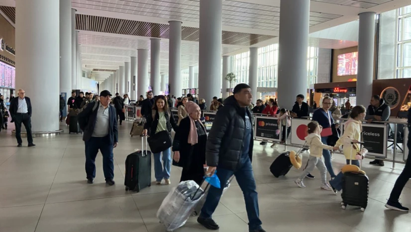 Tatilin sona ermesiyle yoğunluk oluştu
