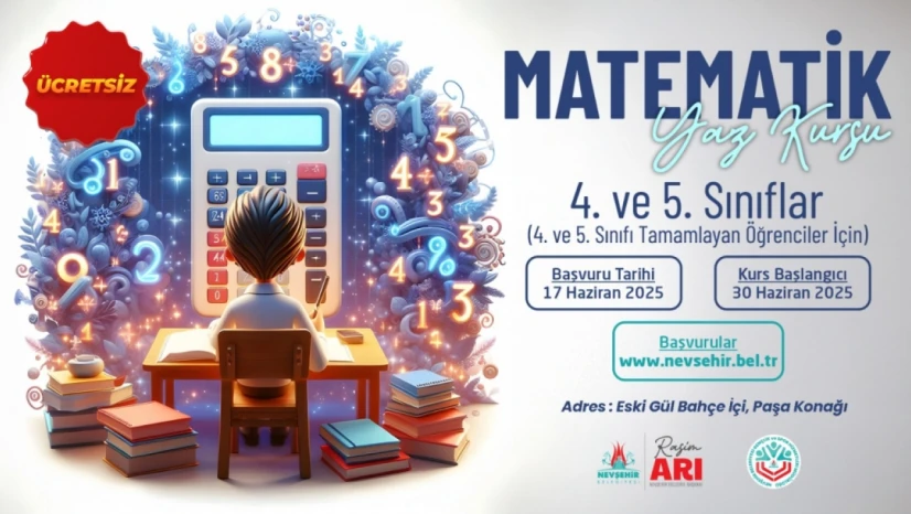 Ücretsiz Matematik Yaz Kursu Başlıyor...