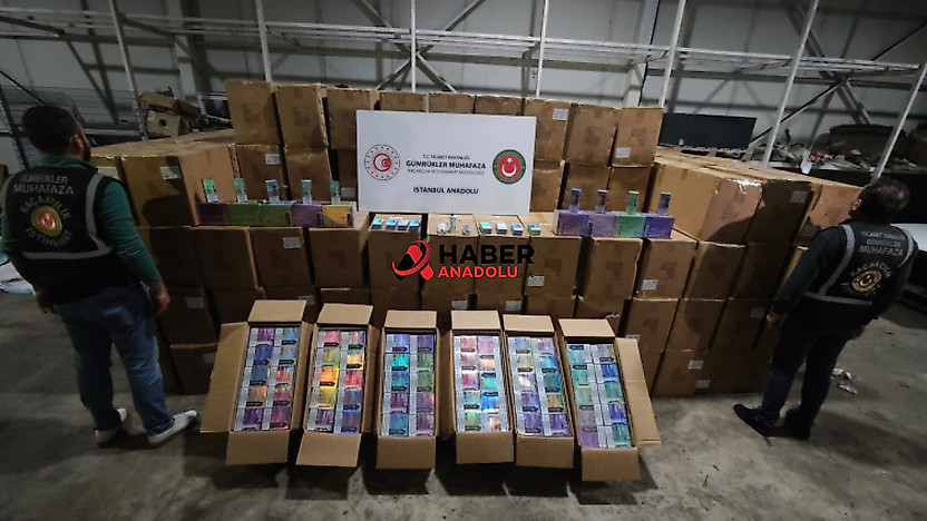 310 milyon liralık elektronik sigara operasyonu