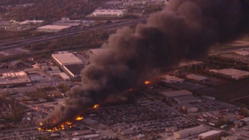 ABD'de Kargo Uçağı Düştü