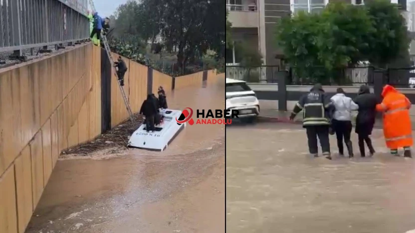 Adana'da Sel Dehşeti