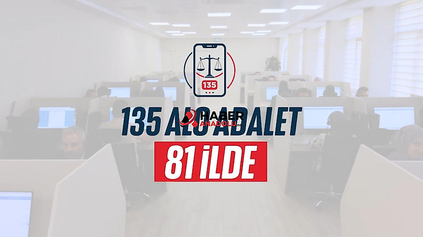 Alo Adalet 135 hattı 81 ilde hizmete başladı