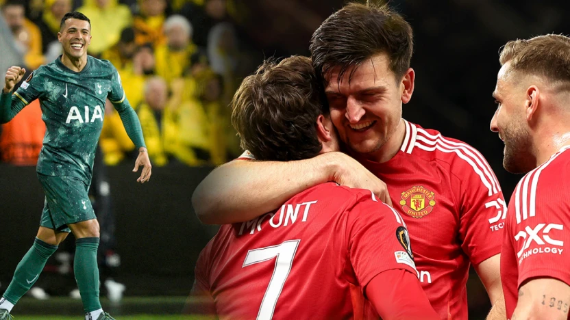 Avrupa Ligi'nde finalin adı: Manchester United - Tottenham