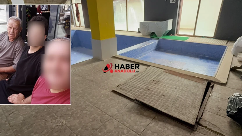 Babasını öldürerek havuz deposuna gömdü