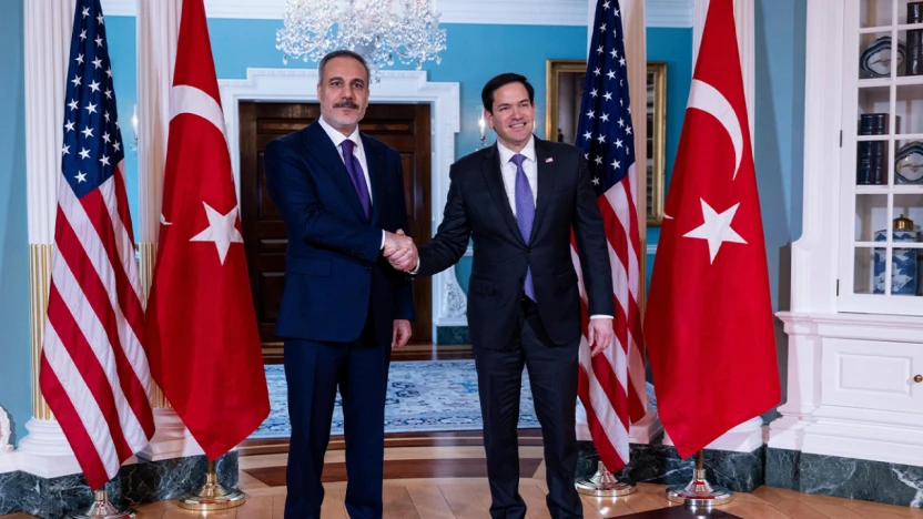 Bakan Fidan, ABD'li mevkidaşı Rubio ile görüştü