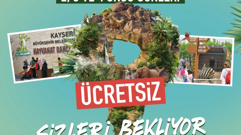 Büyükkılıç: 'Hayvanat Bahçemiz Kurban Bayramı'nda Ücretsiz Olacak'