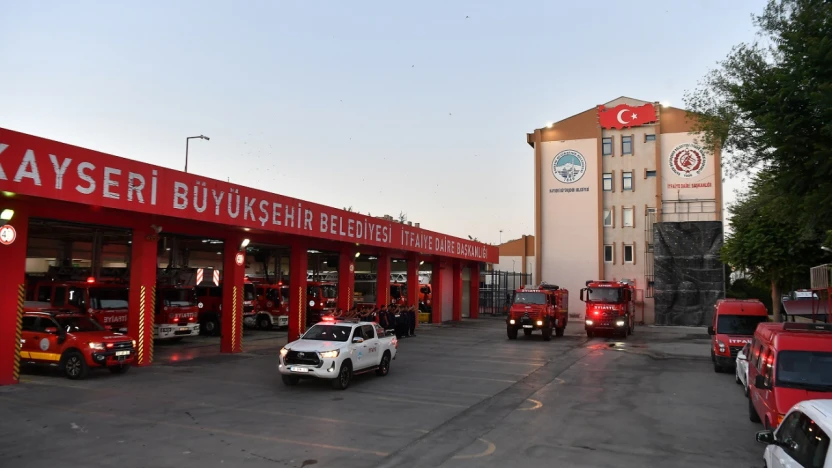 Büyükşehir'den Manisa'ya Yangınla Mücadele Desteği