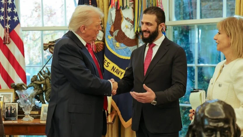 Eş-Şara'dan Beyaz Saray'a İlk Ziyaret