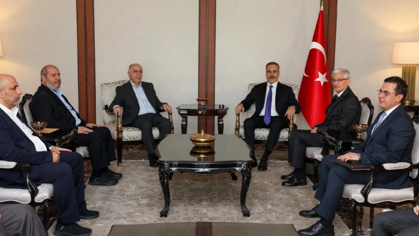 Fidan'dan Hamas'a net mesaj: Öncelik Gazze'de ateşkes ve insani yardım