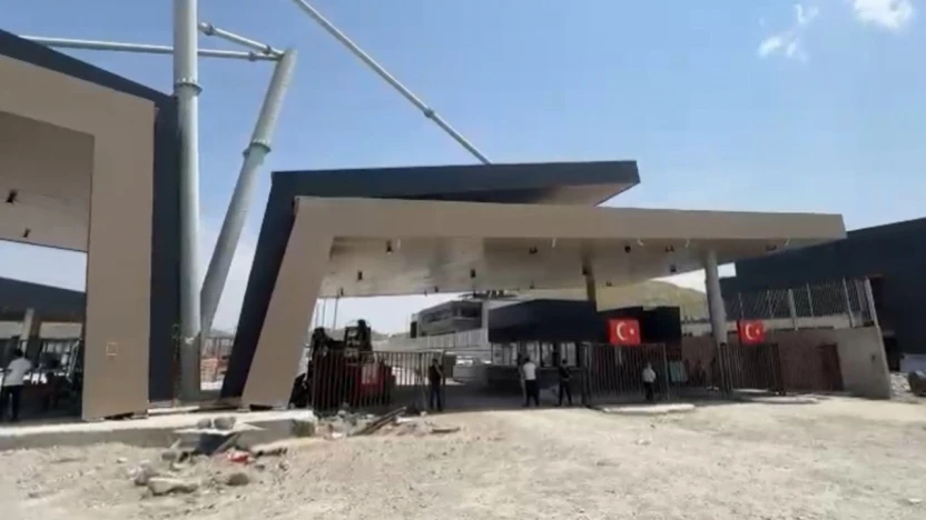 Gerilim sonrası sınır kapısı'nda sessizlik hakim