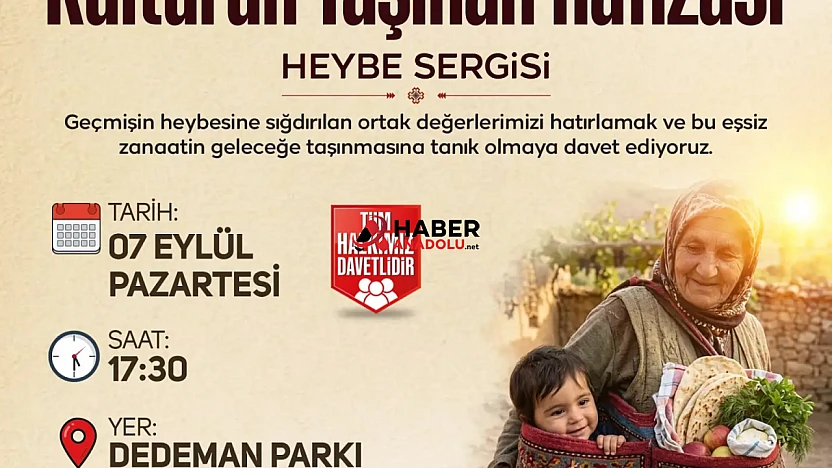 Heybe Sergisi Sanat Melikgazi'de açılacak