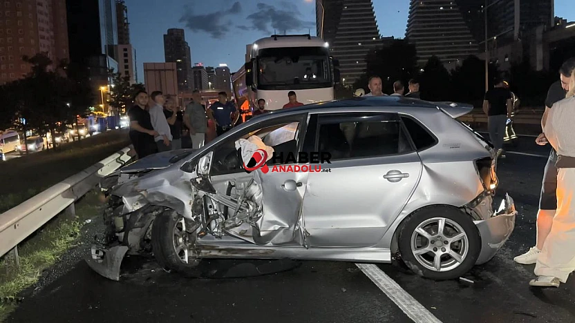 İstanbul'da meydana gelen kazalarda 10 kişi yaralandı