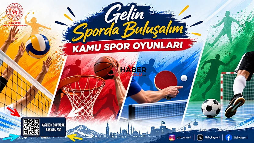Kamu Spor Oyunları'nın 4'üncüsü Kayseri'de başlıyor