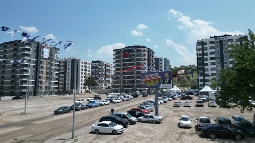 Melikgazi belediyesi, 120 ailenin hayalini gerçekleştirdi.