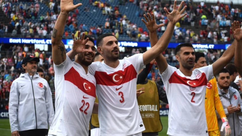 Milli Takımımız, hazırlık maçında ABD'yi 2-1 yendi